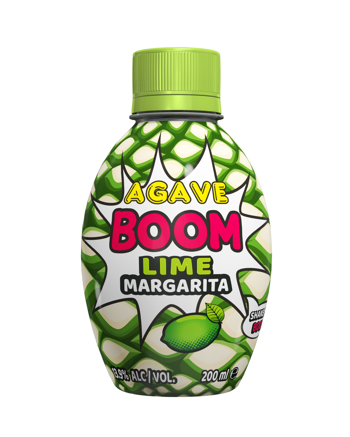 Agave Boom Margarita Lime 12x200ml 13.9% ALC